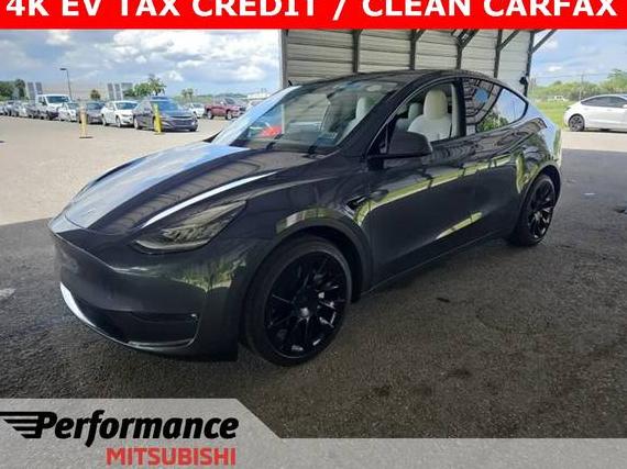 TESLA MODEL Y 2022 7SAYGDEEXNF389901 image